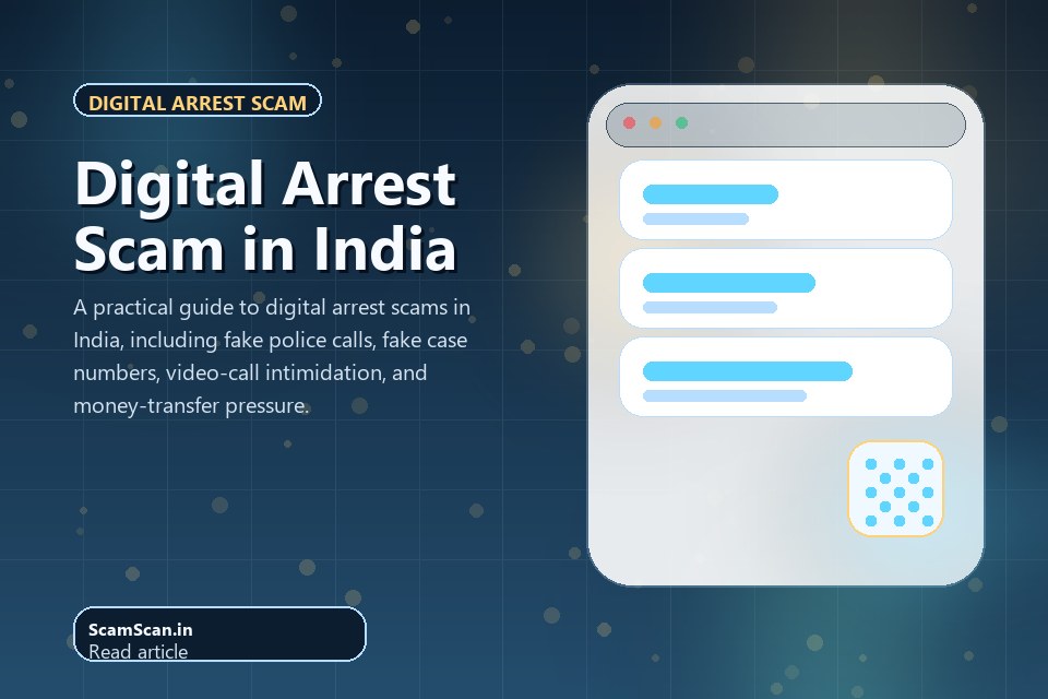 Digital Arrest Scam in India cover image