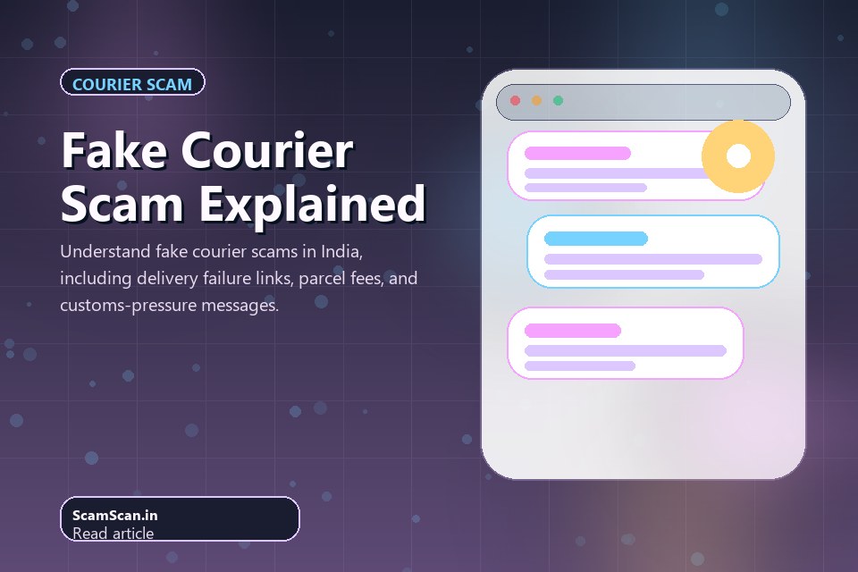 Fake Courier Scam Explained cover image