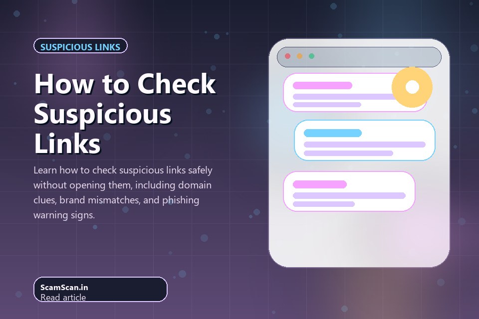 How to Check Suspicious Links cover image